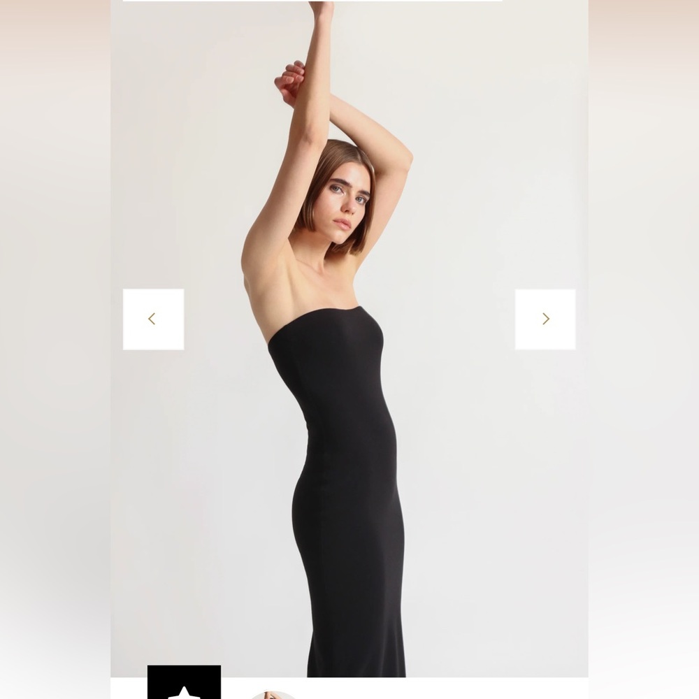 Organic Pima cotton reversible tube dress size small